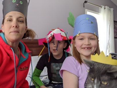 CRAZY HAT DAY STILL HAPPENED...At Home Distance Learning